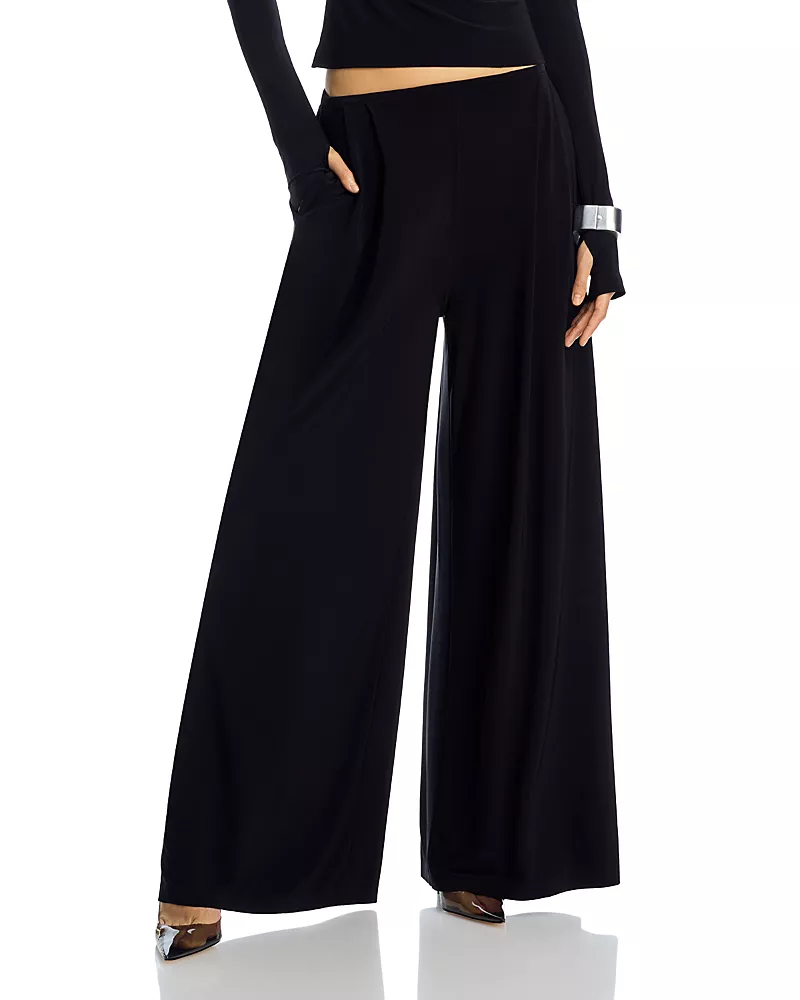 Norma Kamali Wide Leg Pants