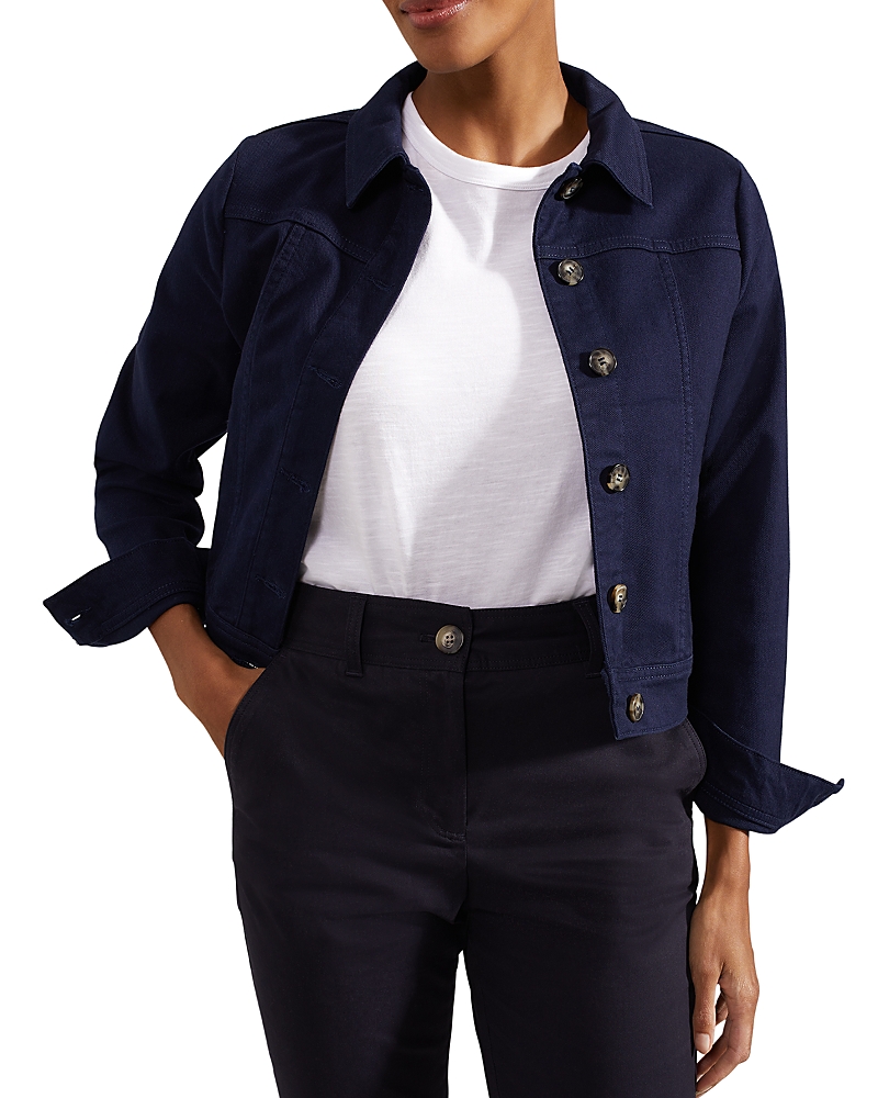 Hobbs London Selborne Jacket In Navy