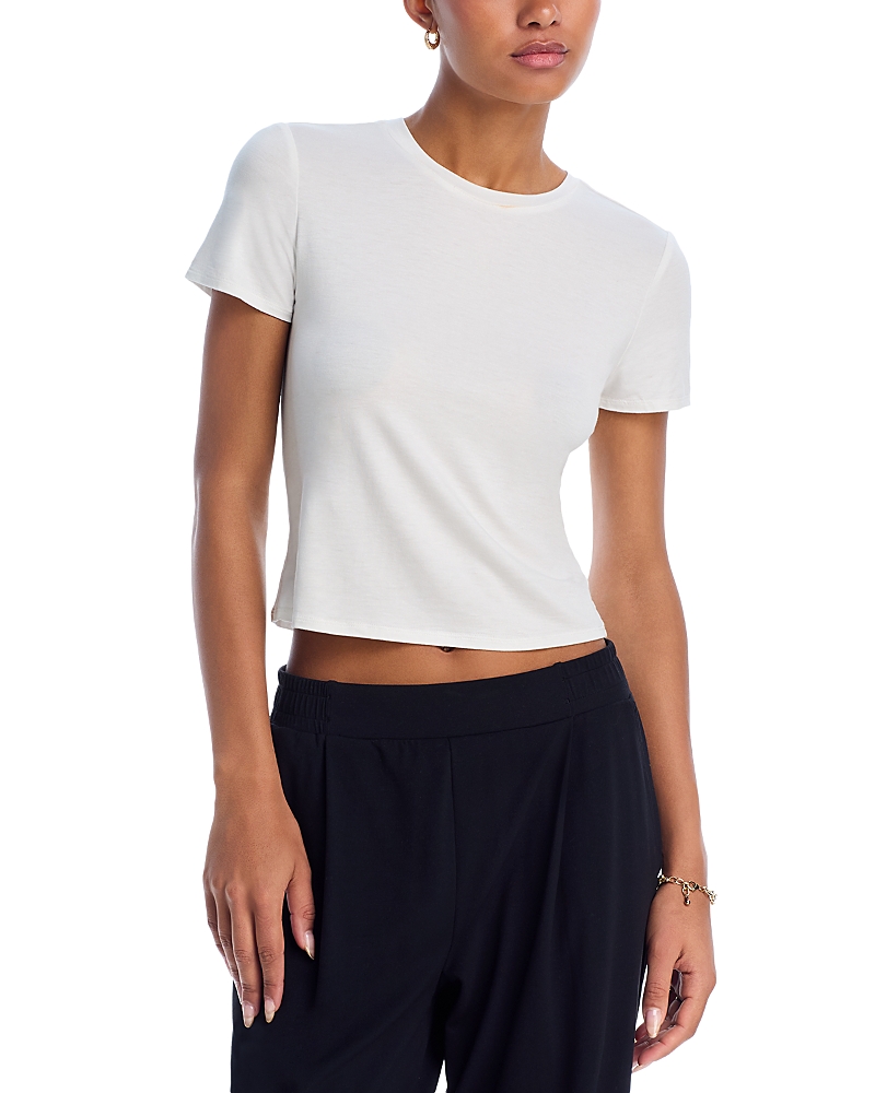 Splits59 Airweight Crop Top In White
