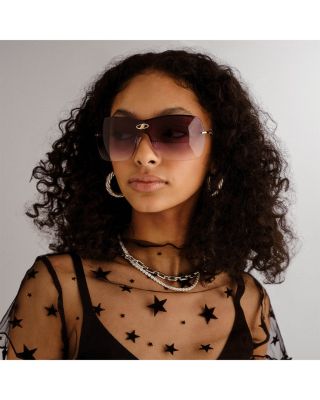 Parallel Universe Shield Sunglasses, 138mm