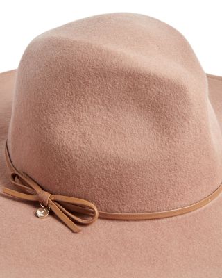 Abbiiio Bow Wool Fedora