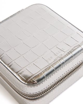Hazelli Croc Effect Jewelry Case