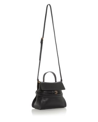 Tie Me Leather Shoulder Bag