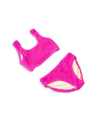 Girls' Crinkle Two Piece Swimsuit - Little Kid