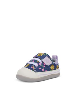 Girls' Stevie Mini Floral Denim Sneakers - Toddler, Little Kid