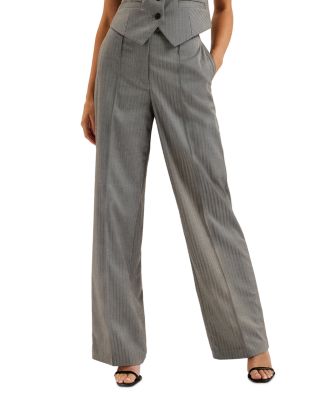Ted Baker - Koa Metallic Pinstriped Pants