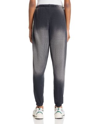 Rainbow-Stripe Sweatpants in Faded Smoke