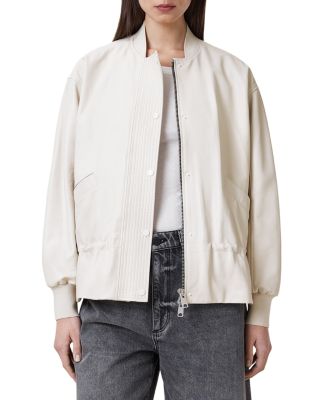 Sofi Leather Bomber Jacket