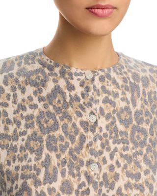 Cat Print Cardigan