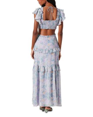 Mable Ruffled Maxi Dress