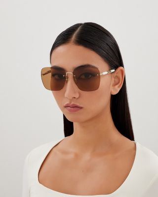 Fashion Show Square Sunglasses, 63mm