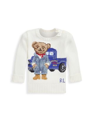 Ralph Lauren - Boys' Polo Bear Cotton Sweater - Baby