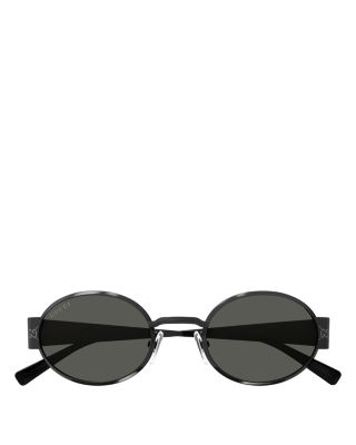 Guccissima Oval Sunglasses, 51mm