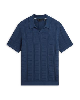 Ruzza Open Collar Polo Sweater