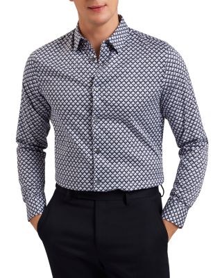 Emmets Printed Button Front Shirt