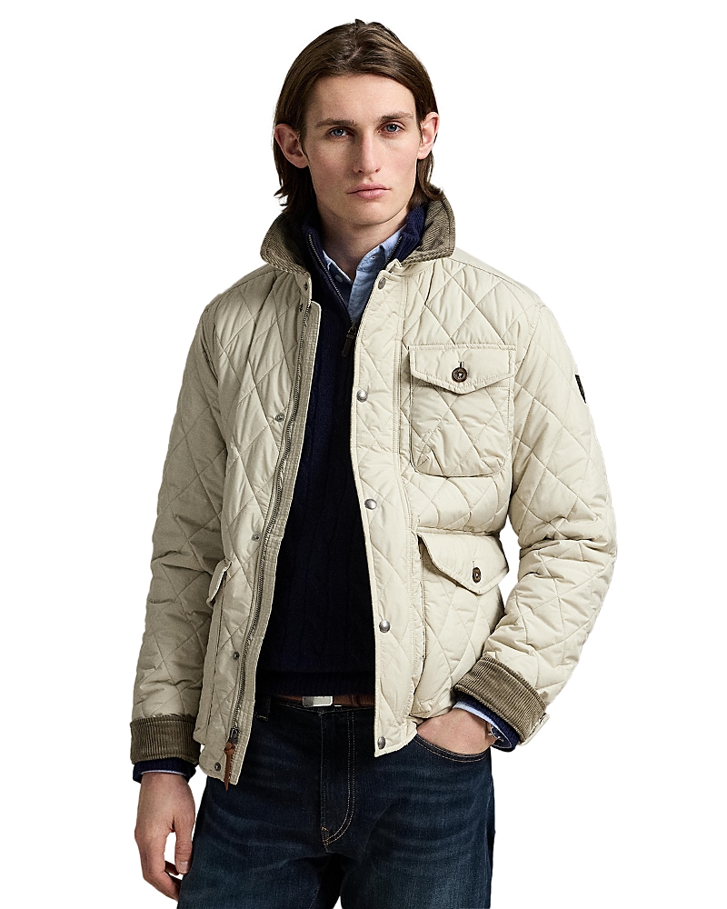 POLO RALPH LAUREN QUILTED WATER-REPELLENT JACKET