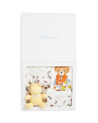 Boys' Polo Bear Cotton Gift Set - Baby