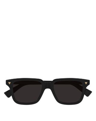 Triangle Stud Square Sunglasses, 50mm