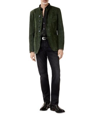 Varick Suede Slim Fit Jacket