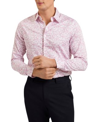 Ted Baker Lovelad Slim Fit Floral Long Sleeve Shirt