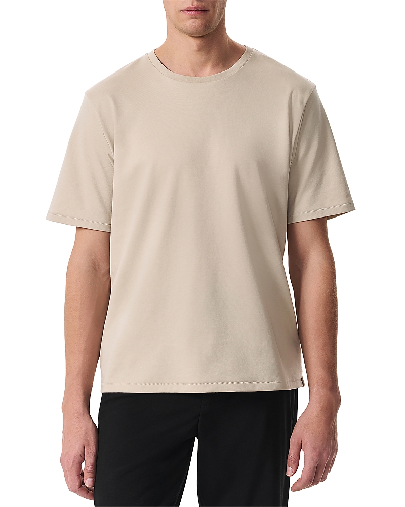 Rag & Bone Pima Interlock Tee In Neutral