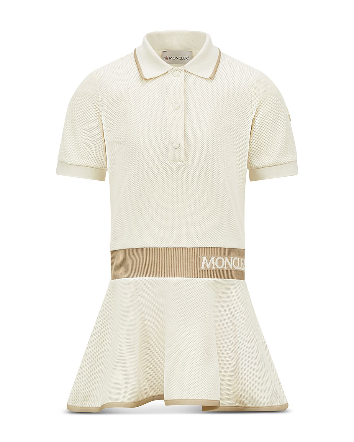 Moncler Girls' Pique Polo Dress - Big Kid