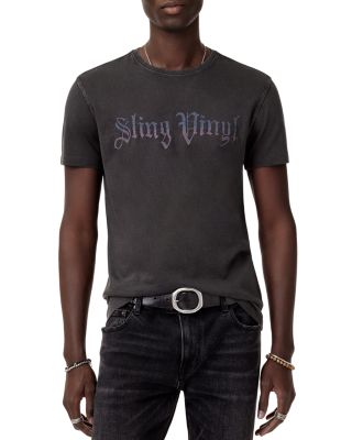 John Varvatos - Slink Vinyl Graphic Tee