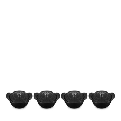 Le Creuset - Gourmand Collection Cocotte with Lid, Set of 4
