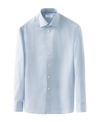 Slim Fit Geometric Print Shirt