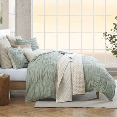 Ruched Gauze Bedding Collection
