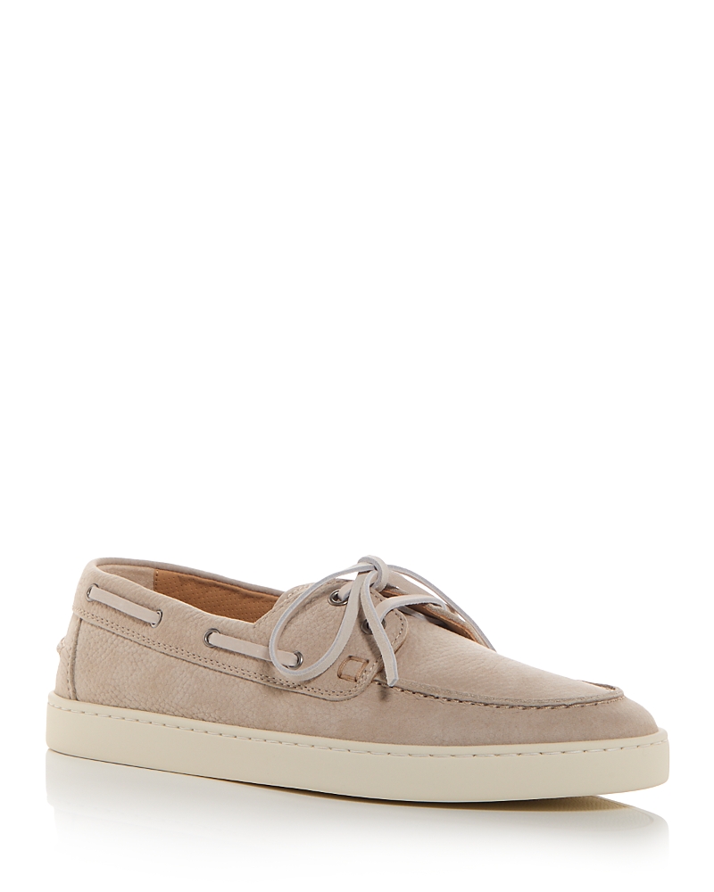 Henderson Baracco Round Head Business Casual Shoes In Stone
