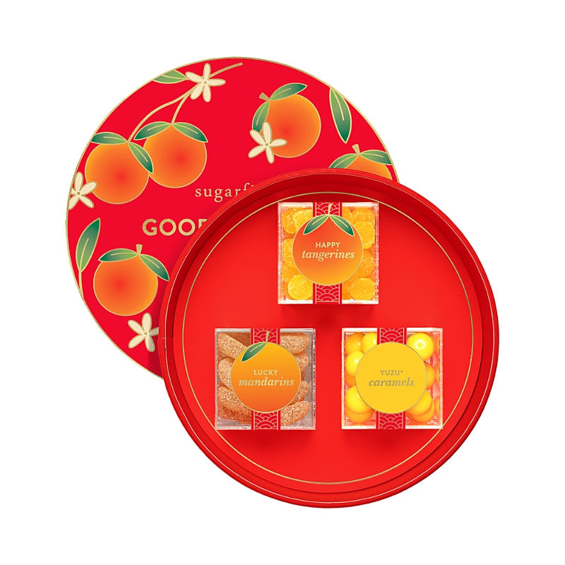 Sugarfina Lunar New Year Good Fortune Candy Bento Box 3 Piece