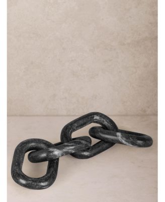  Eternity Black Marble Links Decorative Chain