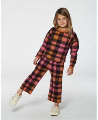 Girls' Cropped Wide Leg Pant - Little Kid