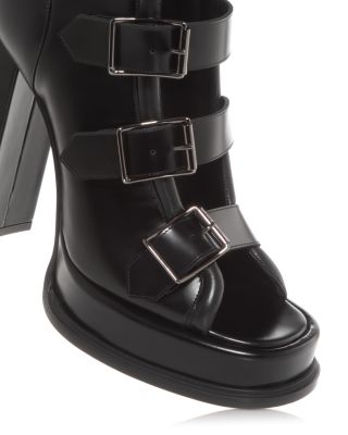 Women's Caged Buckle Sandals