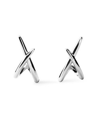 Ana Luisa - Sloane Silver Stud Earrings