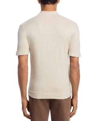 Relaxed Fit Polo Sweater