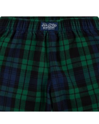 Boys' Bear Graphic Tee & Woven Pants Pajama Set - Little Kid