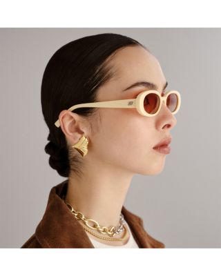 Outta Love Oval Sunglasses, 51mm