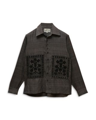 Kartik Research - Sultan Embroidered Button Front Shirt
