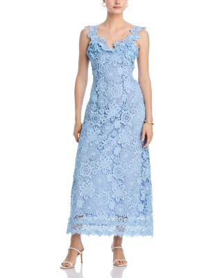 Waimari - Orchid Lace Maxi Dress