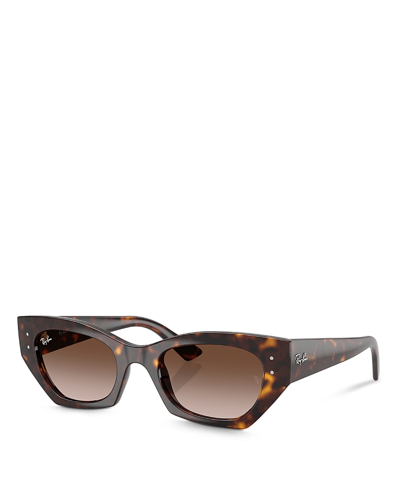 Ray Ban Ray-ban Geometric Sunglasses, 52mm In Havana
