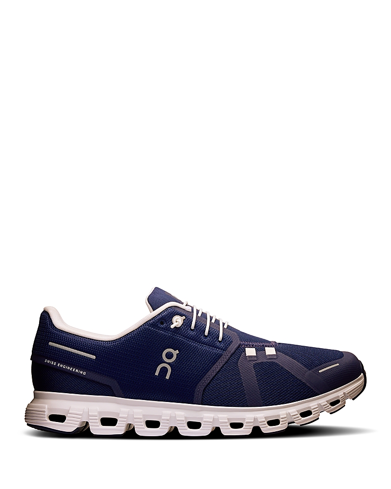 On Men's Cloud 6 Sneakers in Midnight