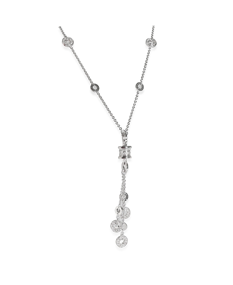Pre-owned Pre-owned Bvlgari Bvlgari B. Zero1 18k White Gold Necklace
