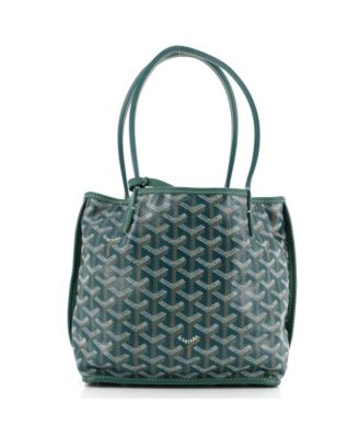 Pre-Owned Goyard - Mini Anjou Reversible Tote Coated Canvas