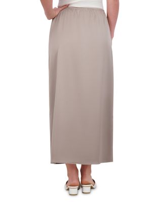 Satin A Line Skirt