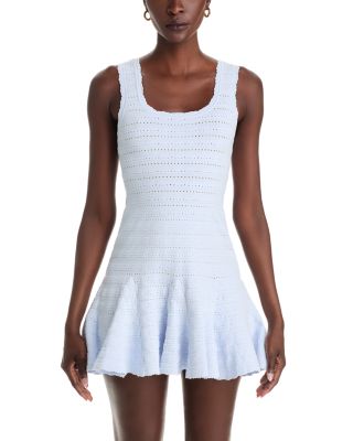 Maryanne Mini Dress & Rogan Crewneck Cardigan Sweater