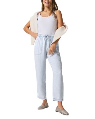 Angie Indigo Straight Leg Pants