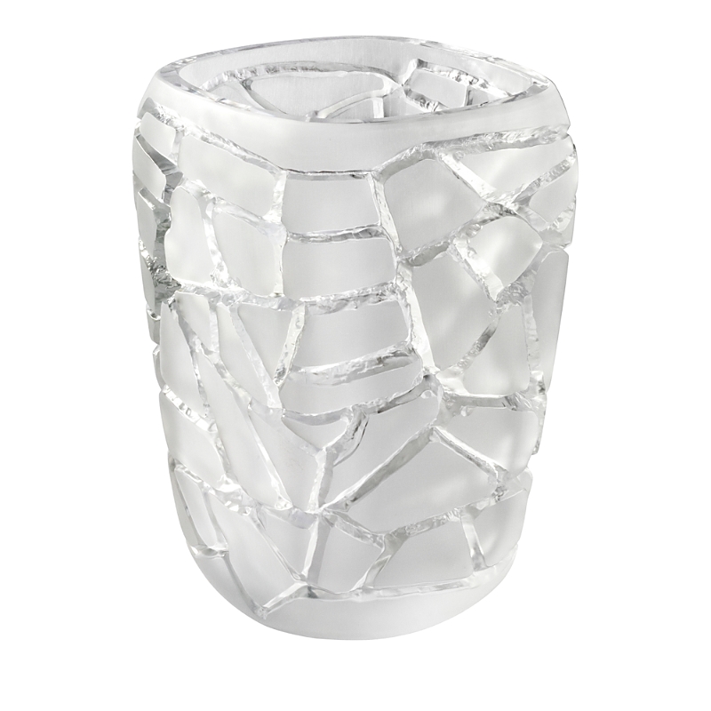 Lalique Crystal Magnitude Medium Vase