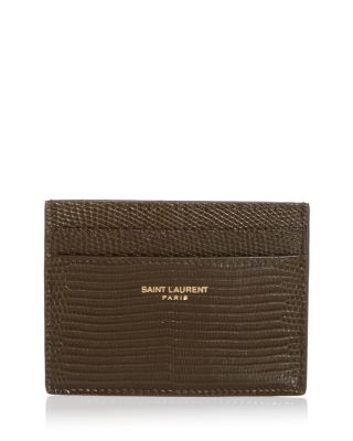 SAINT LAURENT - Leather Card Case